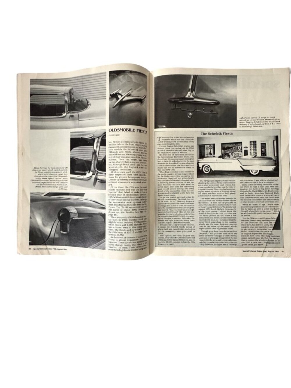 5 Vintage Special Interest Autos SIA Magazines 1980s BMW Cadillac Packard Car Lo - Picture 12 of 16